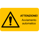 CEMBRE - ETICH. AVVERTIM.WST-LAY 120X200 MM.+TEST