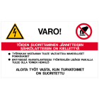 CEMBRE - ETICH.VS-I80 PER IMP.ELET.70X120 FINLAND 268000-FIN