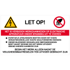 CEMBRE - ETICH.VS-I80 PER IMP.ELETTR.70X120 OLANDESE