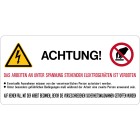 CEMBRE - ETICH.VS-I81 PER IMP.ELETTR.65X131 TEDES