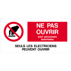 CEMBRE - Etich.VS-I82 per imp.elettr.52x105 francese