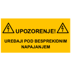 CEMBRE - ETICH. VS-I86 PER IMP.ELETTR.52X105 CECO 268600-CZ