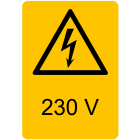 CEMBRE - ETICH. AVVERTIMENTO WST-PSY 46X32MM.+TES