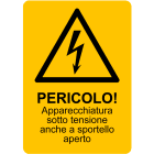 CEMBRE - ETICH.AVVERTIMENTO WST-PDY 148X105MM.+TE