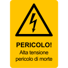 CEMBRE - ETICH.AVVERTIMENTO WST-PDY 297X210MM+TESTO 3558HT025