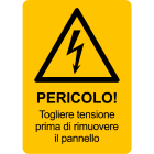 CEMBRE - ETICH.AVVERTIMENTO WST-PDY 297X210MM+TESTO 3558HT062