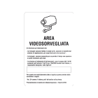 CEMBRE - TARG.ALL.SD-SC 300X200 MM.VIDEOSORVEGLIA