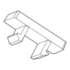 CEMBRE - Targhetta MG-CPM-03 bianca 5x10 x morsetti 41291
