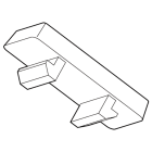 CEMBRE - TARGHETTA MG-CPM-07 BIANCA 3X10 X MORSETTI