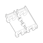 CEMBRE - TARGHETTA MG-CPM-09 BIANCA 5X10 X MORSET 41890_ANN