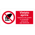 CEMBRE - ETICH.DIVIETO PST-LSR DIM.37X74MM.+ TEST