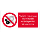 CEMBRE - ETICH.DIVIETO PST-LSR DIM.37X74MM.+TESTO