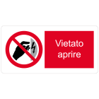 CEMBRE - ETICH.DIVIETO PST-LSR DIM.52X105MM.+ TESTO 4202TA001