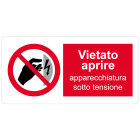 CEMBRE - ETICH.DIVIETO PST-LSR DIM.52X105MM.+ TESTO