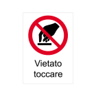 CEMBRE - ETICH.DIVIETO PST-PSW DIM.297X210MM.+ TESTO 4307OD001