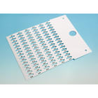 CEMBRE - TARGHET.MG-TAR BIANCA 40X140 X COMPONENTI