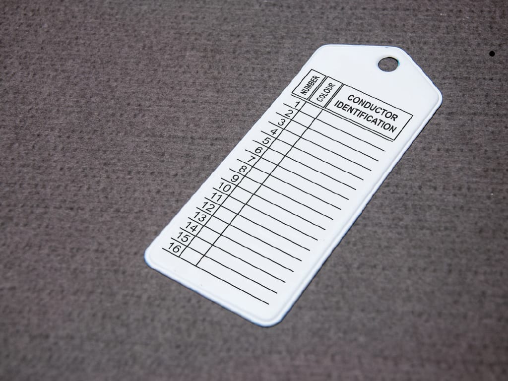 CEMBRE - CART.WIT-W PER CONDUT.SPESS.0,5MM INGLESE