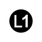 CEMBRE - ETICHETTA PER APPARECCH.CS-L1-FASE 1-31,5MM 700004