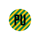 CEMBRE - ETICH.AP.CS-PU -CONDUTTORE DI PROTEZ..-20MM