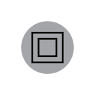 CEMBRE - ETICH.APP.CS-DIS ISOLAMENTO CLASSE II 25MM 703503