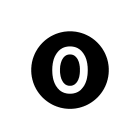 CEMBRE - ETICH. CS-O NERO LETTERA O BIANCA 20MM. 704302