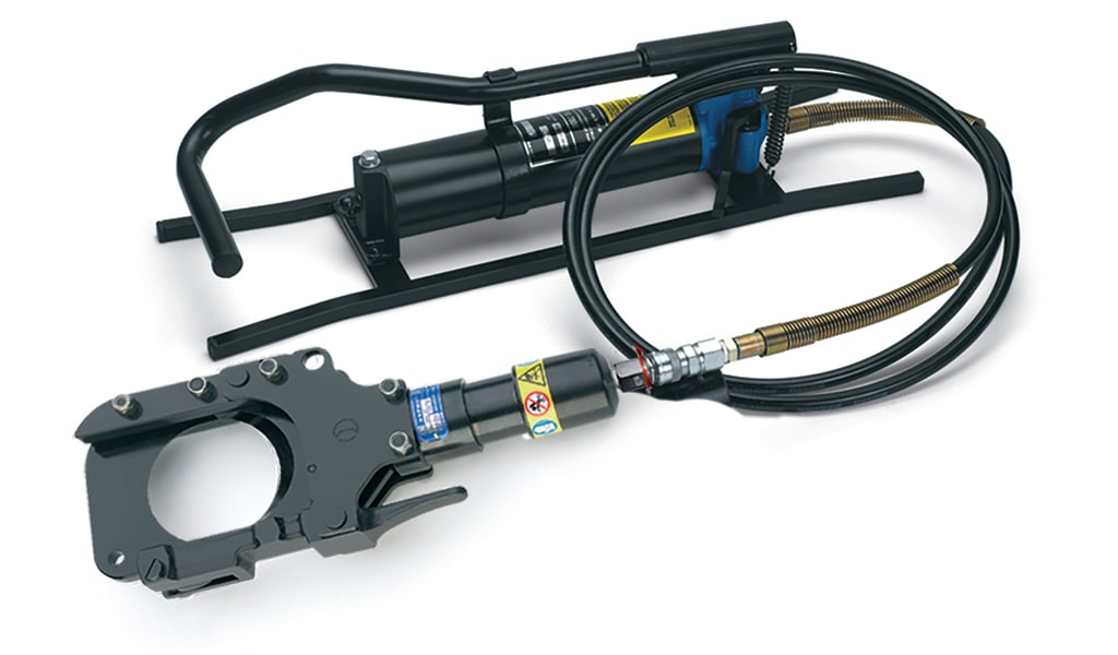 CEMBRE - PRESSA OLEODINAMICA TRANCIACAVI ØMAX=85 MM