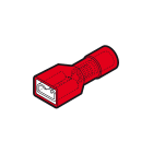 CEMBRE - INNESTO FEMM.RINFORZ.ISOLATO ROSSO 4,8x0,5