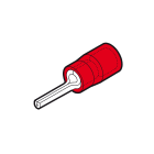 CEMBRE - Capocorda rosso preisolato in policarbonato per conduttori in rame, halogen free, punta a p=7,8mm, sezione 0,25-1,5mmq.