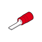 CEMBRE - Capocorda a punta piatta, preisolato in policarbonato, rosso, per conduttori in rame, halogen free, P=17,2x2,3mm sezione 0,25-1,5 mmq.