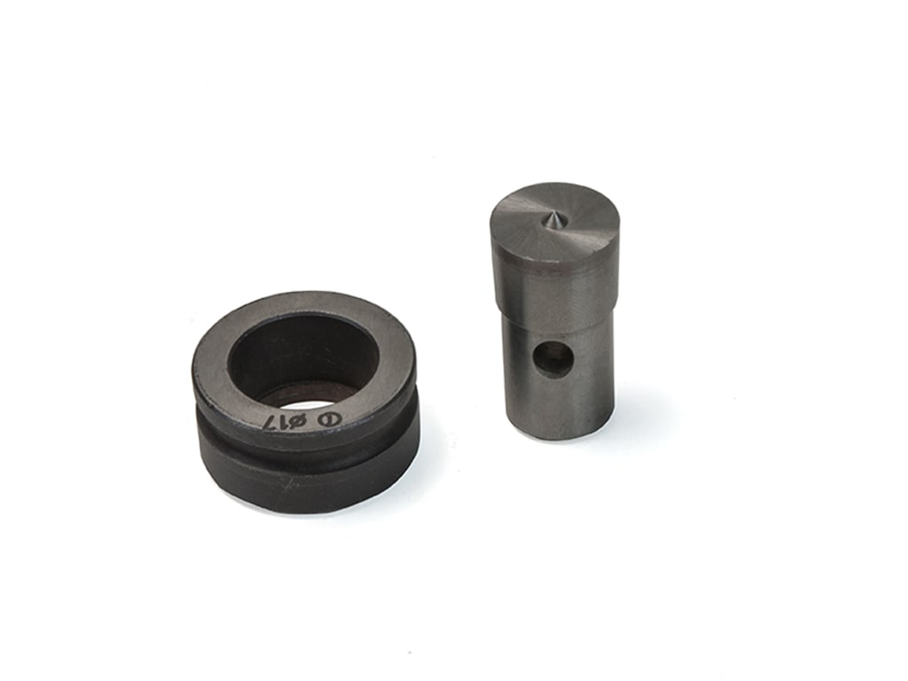 CEMBRE - COPPIA MATRICE-PUNZONE X FORO D 13,5 MM.