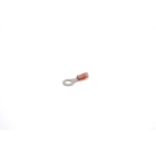 CEMBRE - Capocorda rinforzato rosso occhiello antivibrante in PA6.6 per conduttori in rame, halogen free, sezione 0,25-1,5mmq vite 6mm.