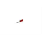 CEMBRE - Capocorda a punta piatta preisolato in policarbonato rosso per conduttori in rame halogen free dimensioni 13,2x2,3mm sezione 0,25-1,5 mmq.