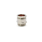 CEMBRE - Pressacavo ottone nichelato con guarnizione in PVC 50 sh A, passo gas G1, IP54.