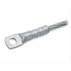 CEMBRE - Capocorda in alluminio per fune portante in acciaio sezione 50mmq vite 12.