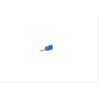 CEMBRE - Capocorda preisolato in policarbonato blu per conduttori in rame, halogen free, punta a p=11,8mm, sezione 1,5-2,5 mmq.