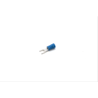 CEMBRE - Capocorda a forcella preisolato in policarbonato blu per conduttori in rame halogen free vite 5mm sezione 1,5-2,5 mmq.