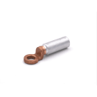 CEMBRE - Capocorda bimetallico alluminio/rame, a occhiello, per conduttori in alluminio, sezione 95mmq vite 1.