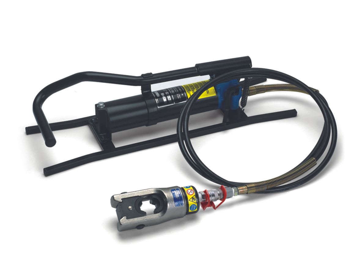 CEMBRE - Pressa oleodinamica 400mmq PO7000+RHU131 da 130 kN.