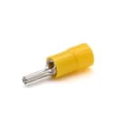 CEMBRE - Capocorda giallo a punta tondo, preisolato in PVC per conduttori in rame, P=10mm sezione 4-6 mmq.
