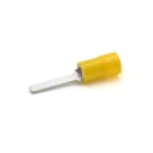 CEMBRE - Capocorda giallo a punta piatta, preisolato in PVC per conduttori in rame, P=19,2x3 sezione 4-6 mmq.