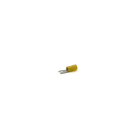 CEMBRE - Capocorda a forcella giallo preisolato in PVC per conduttori in rame, vite 4mm sezione 4-6 mmq.