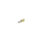 CEMBRE - Capocorda rinforzato antivibrante occhiello preisolato in PA6.6 giallo per conduttori in rame halogen free sezione 4-6mmq vite 4mm.
