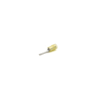 CEMBRE - Capocorda rinforzato giallo a punta piatta, antivibrante, preisolato in PA6.6 per conduttori in rame, halogen free, sezione 4-6mmq 18x2mm.
