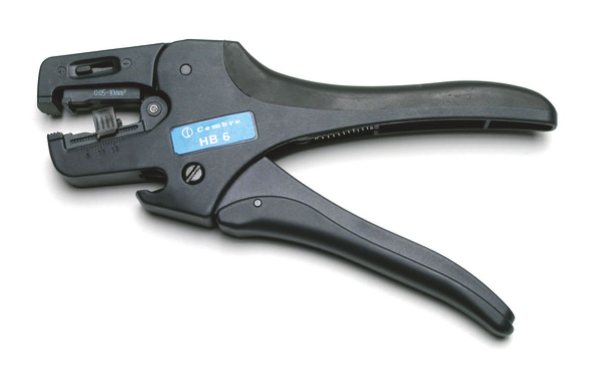 CEMBRE - Utensile spelafile per cavi sez. 0,05-10 della serie HB, adatto a cavi isolati in PVC da 0,02 a 10 mmq.
