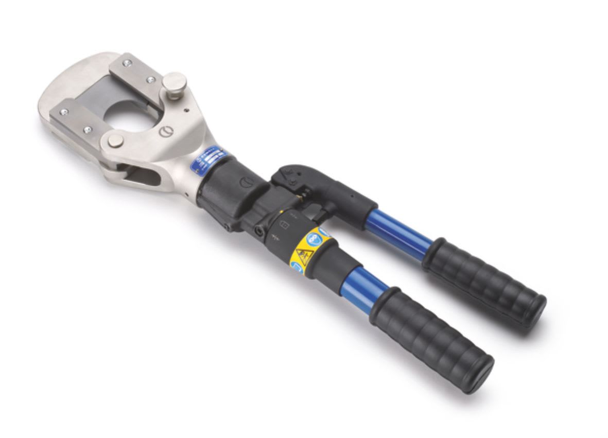 CEMBRE - Utensile oleodinamico per tranciafuni, adatto a conduttori e funi in rame, alluminio, aldrey, acciaio e alluminio-acciaio con diametro massimo di 55mm.
