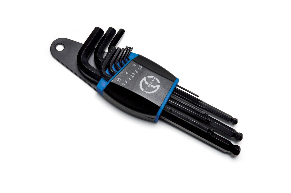 CEMBRE - Set di 9 chiavi maschio esagonali.