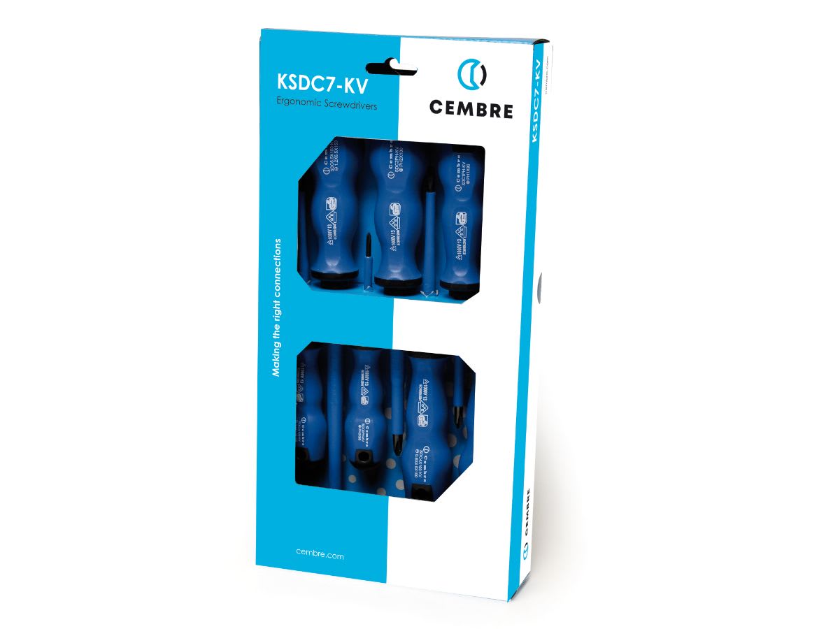 CEMBRE - Set composto da 7 giraviti.
