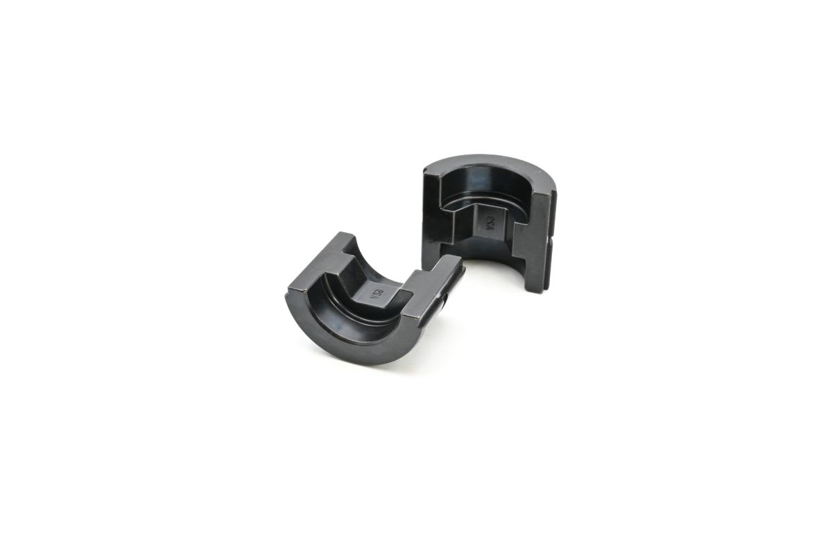 CEMBRE - Coppia matrici esagonali 130KN x 120mmqf per lavori di precisione.