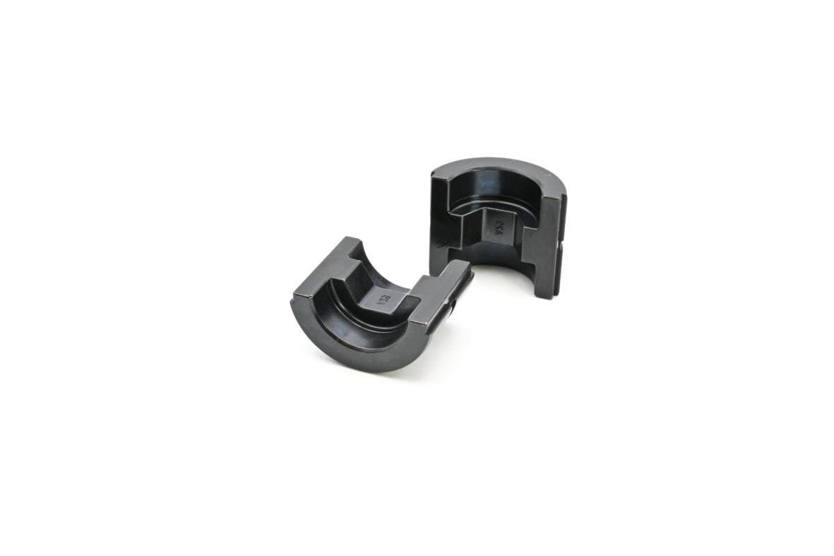 CEMBRE - Coppia matrici esagonali 130KN x 150mmq per lavori di precisione.