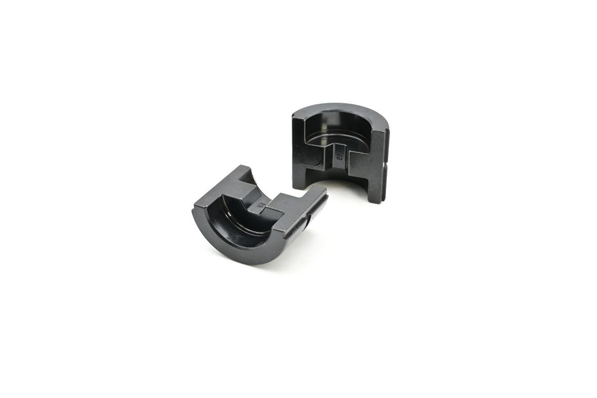 CEMBRE - Coppia matrici esagonali 130KN x 35mmqfl per lavori di precisione.